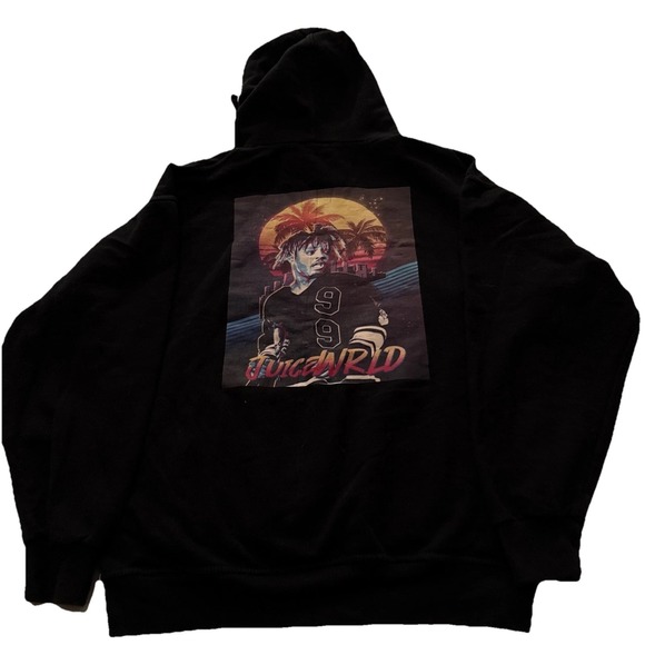 Jon Lauren Apparel Other - Black Juice WRLD‎ hoodie 999 By Jon Lauren Size Large